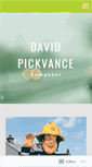 Mobile Screenshot of davidpickvance.com